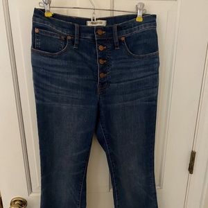 Madewell Cali Demi-Boot Button Front